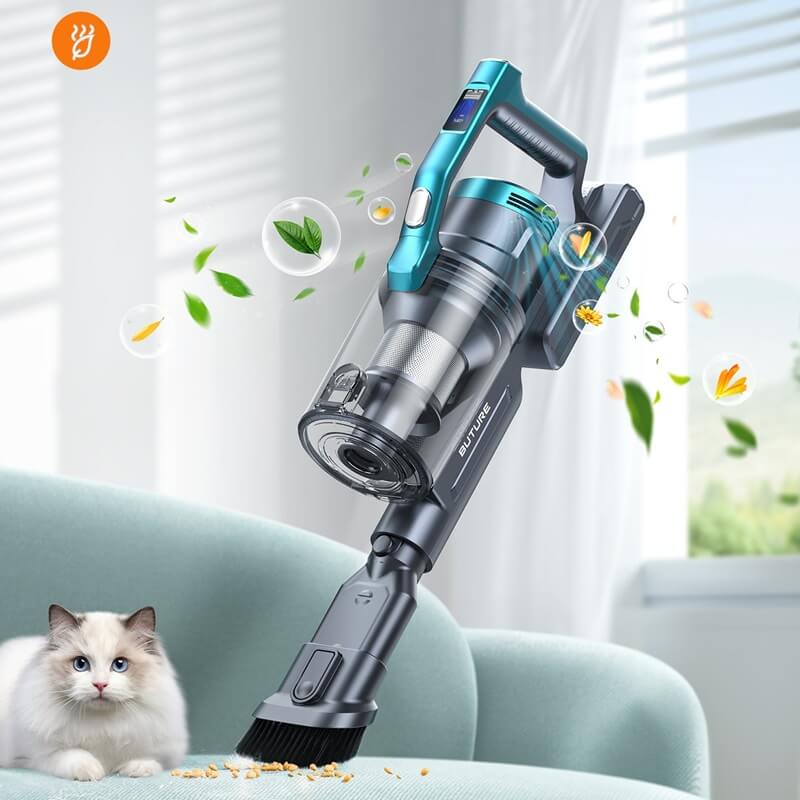 BUTURE VC60 450W/38Kpa Suction Cordless Vacuum Cleaner