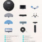 Honiture G20 Pro 4500Pa Cyclone Suction Enhanced Navigation and Obstacle Robot Vacuum