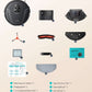 Honiture V8 Pro 5000Pa Hurricane Suctionn 5.0 LiDAR Navigation Robot Vacuum