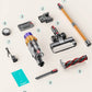 Honiture X7 LED Touch Screen 550W/45Kpa Suction Cordless Vacuum Cleaner